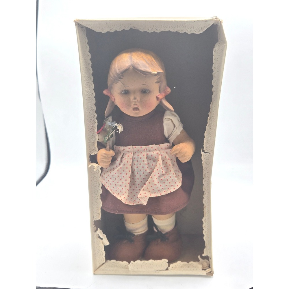 Vintage Goebel M.I. Hummel "GRETL" Composition Doll, HUM 1602‎